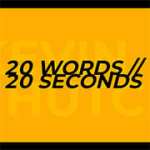 20 Words in 20 Seconds image