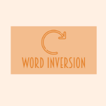 Word Inversion image