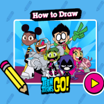 Teen Titans Go! How To Draw Bumblebee image
