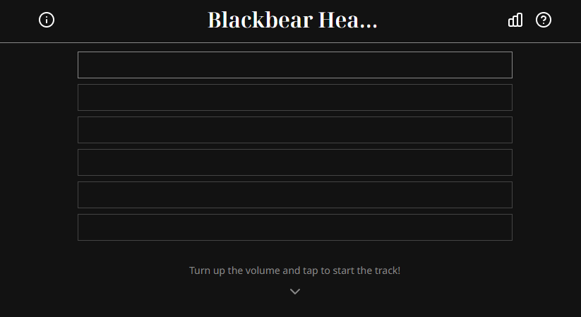 blackbear-heardle