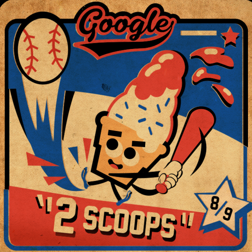 Google Doodle Baseball