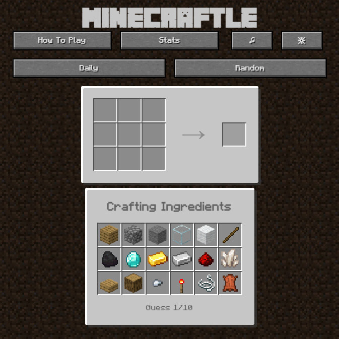 minecraftle